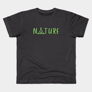 Nature | Tent Camping | Outdoor Adventures | Explore Nature Kids T-Shirt